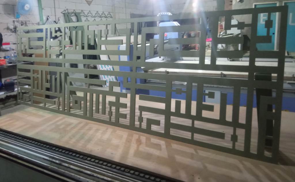 Jasa laser cutting mdf hmr