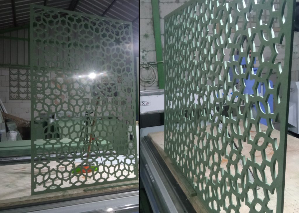 Jasa laser cutting mdf hmr